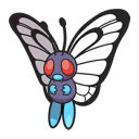YT Luca Baruch captured Butterfree on Viridian Forest - Eastern Grove